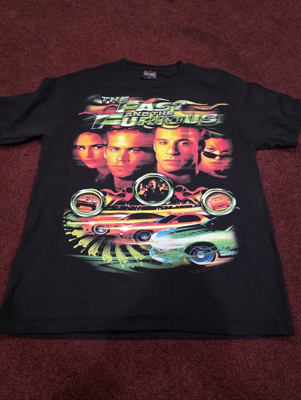 THE FAST & THE FURIOUS MOVIE TEE SHIRT
